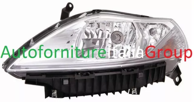 Faro Fanale Proiettore Anteriore Sinistro Sx Per Lancia Ypsilon Y 11> 2011> 5P