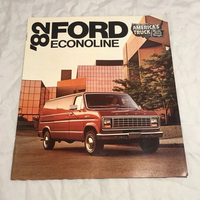1982 FORD ECONOLINE dealer sales brochure 12.00 PicClick