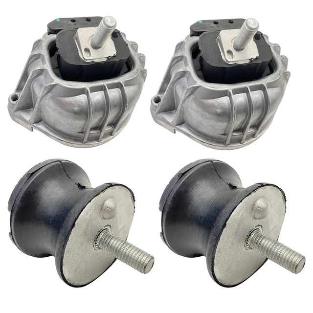 22116760330 LEFT&RIGHT ENGINE Motor+Transmission Mounts Fits BMW E82