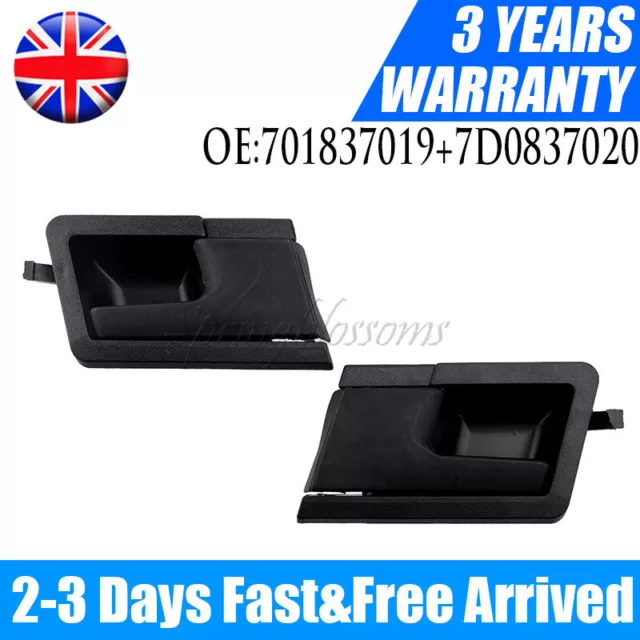 1 Pair Door Handle Interior Inner Door Handle For VW Transporter (T4) 1990-2002