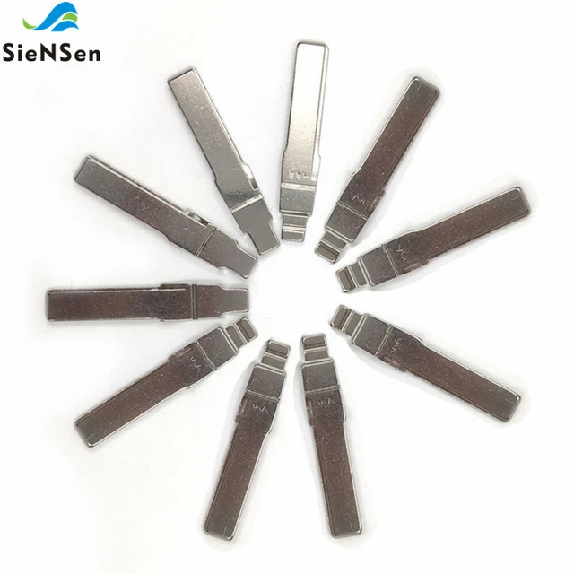 10Pcs/lot Metal Blank Uncut Flip KD/VVDI/JMD Remote Key Blade Type 86#