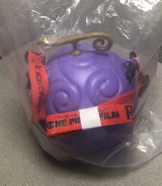 ONE PIECE FILM Red GumGum Fruit Popcorn Bucket Movie Theater Limited