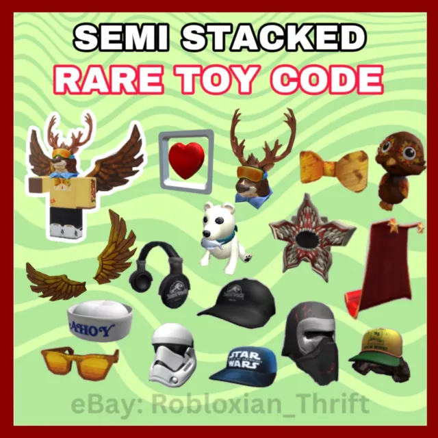 Roblox Virtual Codes - Magnificent Gift Box of Epic Codes - Lot of 20  Unscratched Redeemable Codes │Exclusive Authentic Codes for Gifting