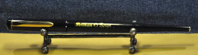 "Pelikan" P51 Script Black&GT 1.5mm Italic nib Calligraphy c.1993's Fountain pen