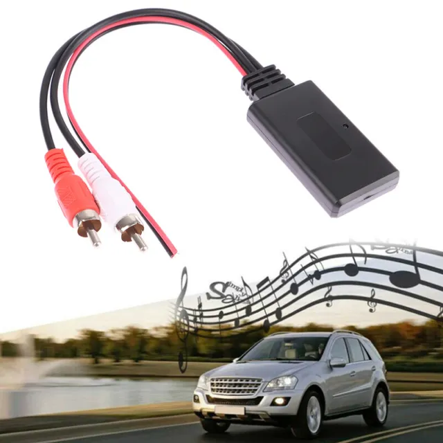 Car Wireless Bluetooth Receiver Module AUX Adapter Music Audio Stereo ReceivK_