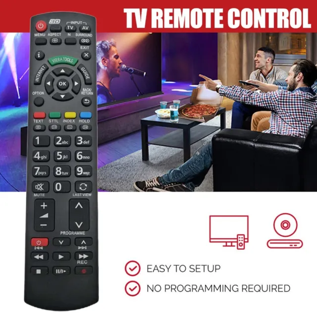 Remote Control N2QAYB000752 For Panasonic TV 3d TV Viera Internet Smart TV ) A
