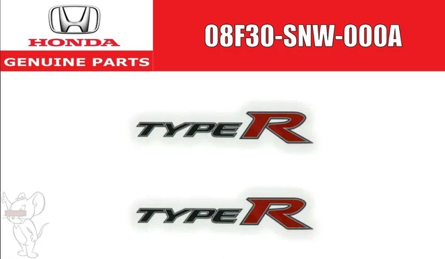 HONDA CIVIC FD2 FK8 Type-R Genuine Side Sricker Decal For 08F30-SNW ...