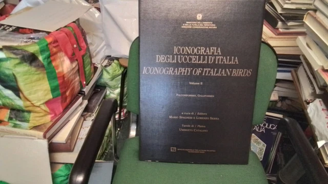 ICONOGRAFIA DEGLI UCCELLI D'ITALIA-VOL 2, 43 Tavv + Vol Testo 30mg25
