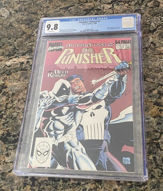 Punisher Annual #2: CGC 9.8 Moon Knight Appearance - 1989
