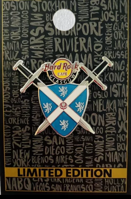 Hard Rock Cafe Glasgow Pin Set Price