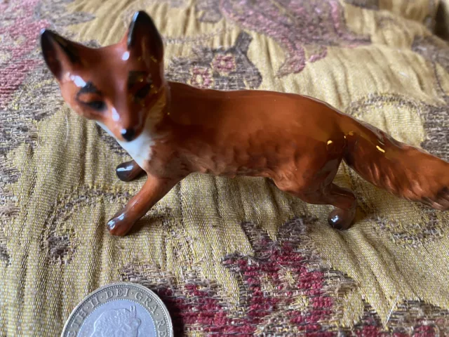 Early Beswick Running Fox With Poorly Tail