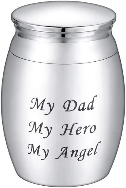 Urnas decorativas conmemorativas Yin Feng recuerdo de cenizas - My Dad My Hero