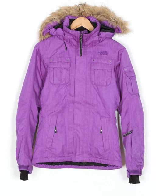 THE NORTH FACE HYVENT Giacca da sci da donna taglia XS con cappuccio in...