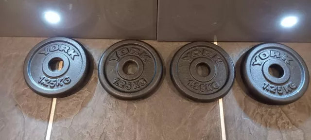 5kg York One Inch Weight Plates