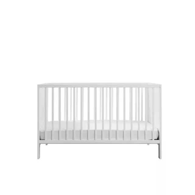 Mocka Aspiring Cot - White Nursery Furniture Cots, Elegant Simple and practical. 2