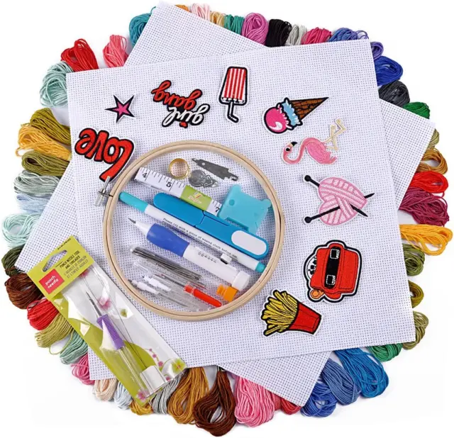 Fabric Editions Needle Creations Needle Punch Kit 8-Planet 