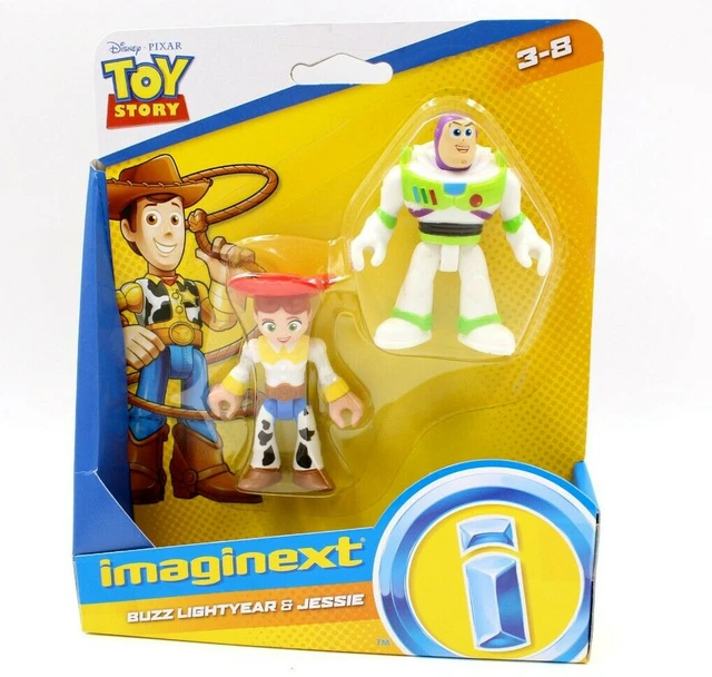 IMAGINEXT TOY STORY 4 Figures Jessie & Buzz Lightyear Fisher Price
