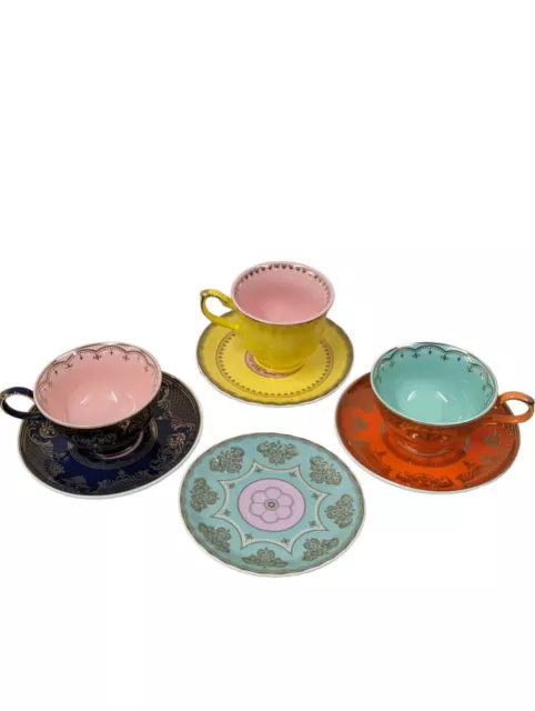 POLS POTTEN Tea Set Grandma Multicoloured Classic Home Drinking Set NEW