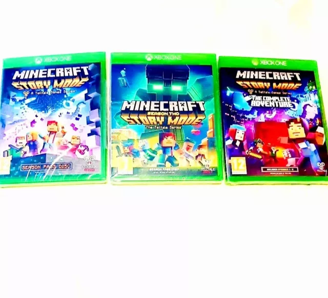 Minecraft: Story Mode | Xbox One | Games | Collection | (NEW) | (SEALED)