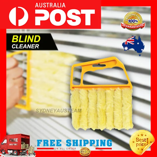 Mini Hand Held Window Blinds Cleaner Brush Vertical Window Venetian Blind Duster