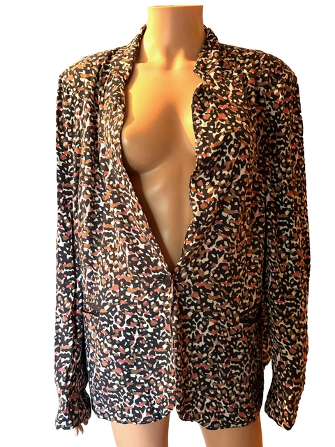 Veste Légère Fantaisie Jaune Dégradé Paramita - Taille M - Occasion Très Bon état