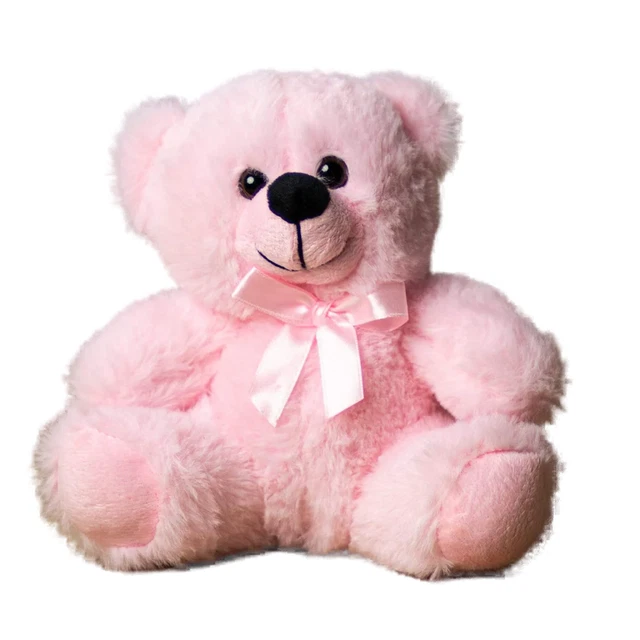 6& BABY PINK Plush Teddy Bear Stuffed Animal Toy Gift New 9.49 PicClick