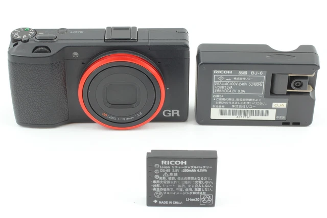 [Near MINT] RICOH GR 16.2MP DIGITAL COMPACT CAMERA BLACK NON WIFI From JAPAN 2