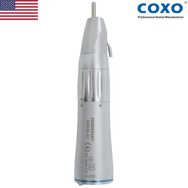 COXO Dental LED Straight Surgical Handpiece Implant Cone Nose Fiber Optic NSK