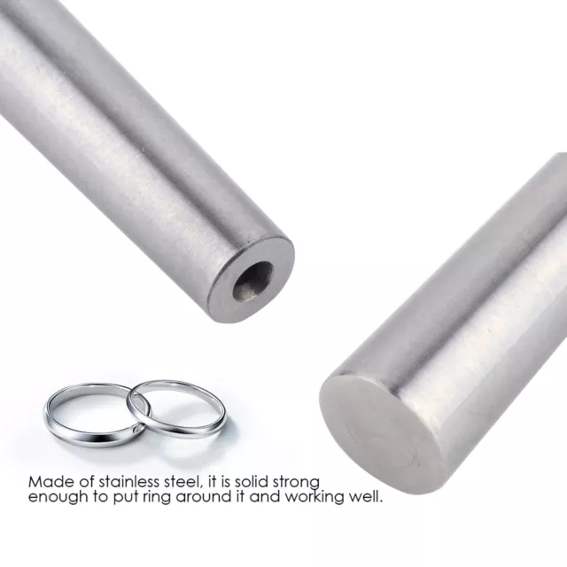 UK/US/EU/JP Ring Sizer Finger Gauge Stick Mandrel Metal Jewelry Measuring  Tool