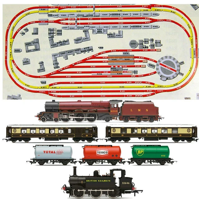 HORNBY DIGITAL TRAIN Set HL5 Huge Jadlam Layout with 2 Trains £1,299.99 ...