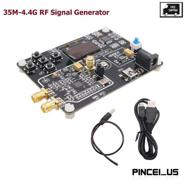 RF SIGNAL GENERATOR 35M-4.4G ADF4351 Sweep Frequency Generator STM32 ...