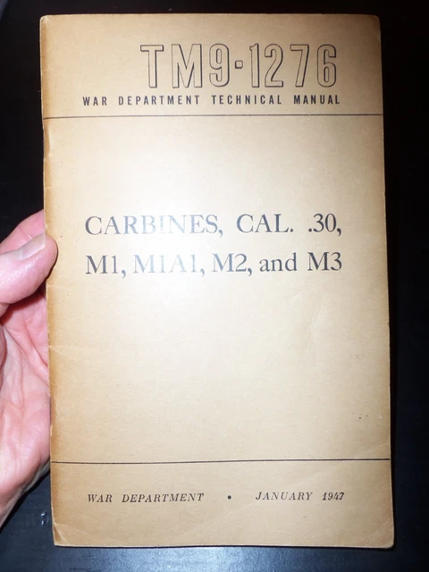 Tm9-1276 Rifle Manual