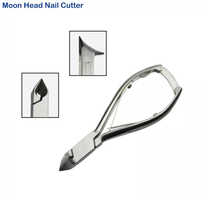 Chiropody Moon Head Clipper Podiatry Toe Nail Nippers & Clippers Footcare Tools