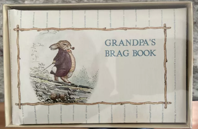 VTG CR Gibson Beatrix Potter Grandpa's Brag Book Photo Album 20 photos Brand new