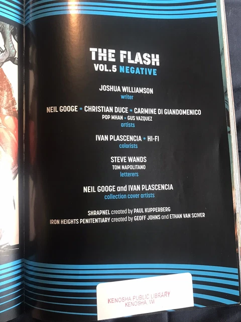 The Flash Vol. 5: Negative Paperback J. Williamson 7