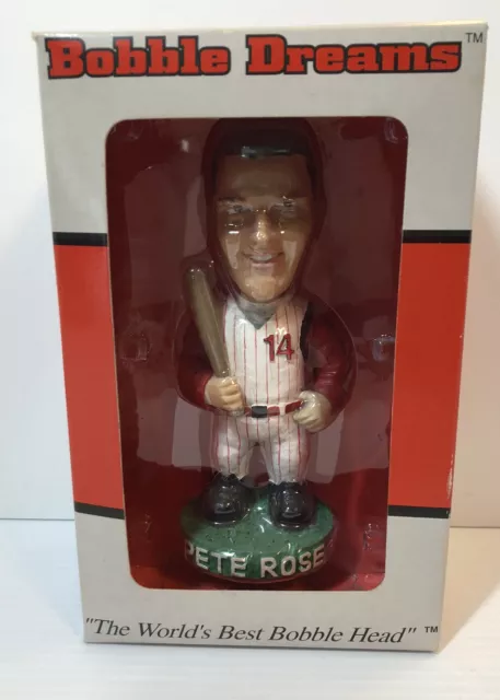 Pete Rose Macon Peaches Cincinnati Reds "Bobble Dreams" Limited Ed Bobble Rookie