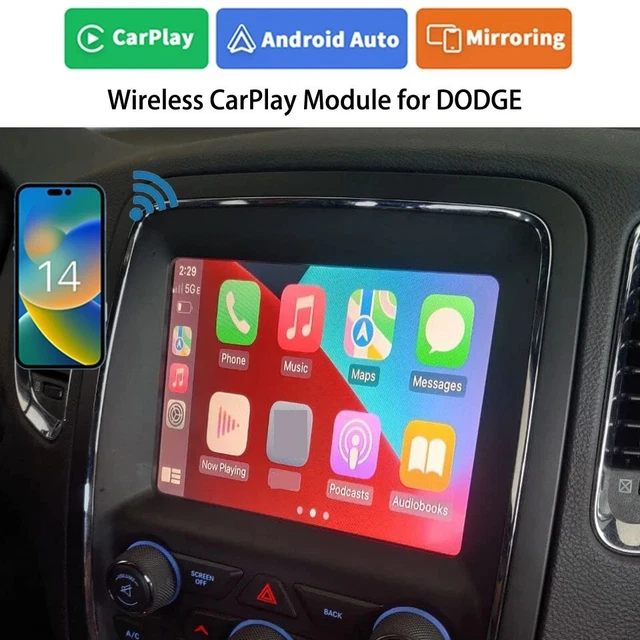 Dodge Durango Car Radio 14.4" Android 13 Car Radio For Dodge Durango 2014-2020 - Tesla Style Touch Screen With CarPlay Dodge Durango Android 13 Touch Screen Head Unit