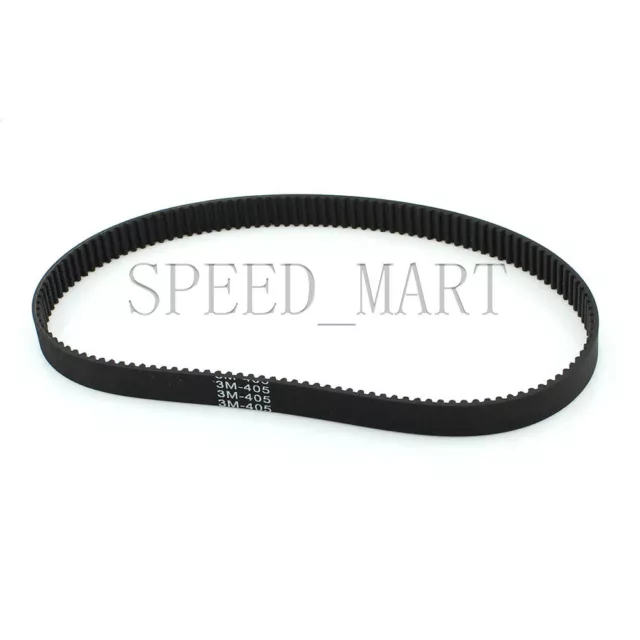 405-3M HTD 3mm Timing Belt 135 Tooth Cogged Rubber Geared 10mm Wide CNC Drives