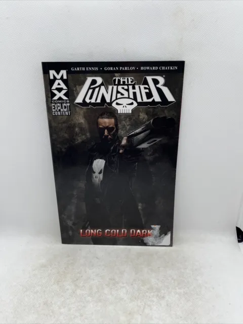Punisher MAX Volume 9 Long Cold Dark Graphic Novel Marvel, 2008 FREE SHIPPING