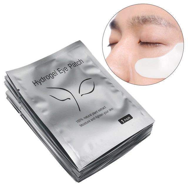 50 Stck. Wimpernpad Gel Patch Augenpolster für Fussel Wimpern Qualitätssicheru