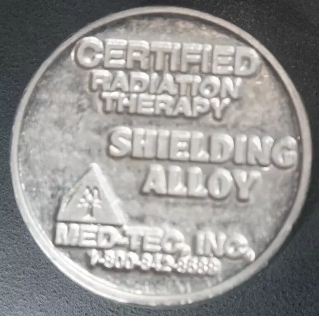 Certified Radiation therapy shielding alloy 3 1/2 LBS