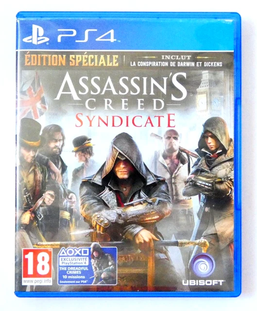 ASSASSIN'S CREED SYNDICATE Edition Speciale Jeu Ps4 Ubisoft Console ...