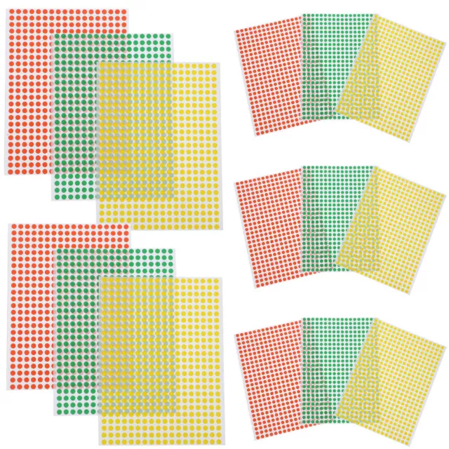 15 Sheets Autocollants D'étiquette Ordinateur Portable Stickers