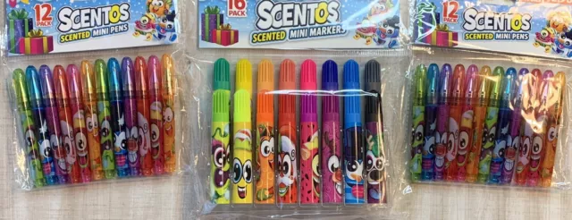 Scentos Mini Scented Pens - 12 ct