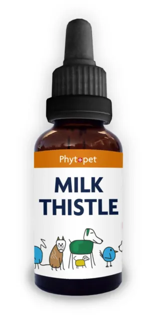 Phytopet Milk Thistle For Liver & Gall Bladder Support 100ml Aids Liver function