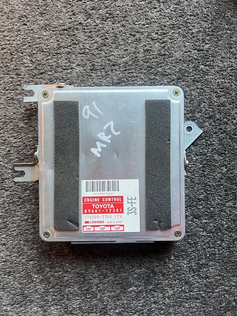 TOYOTA MR2 MK2 3SFE ECU Engine Control Unit - Mr MR2 Used Parts 89661 ...