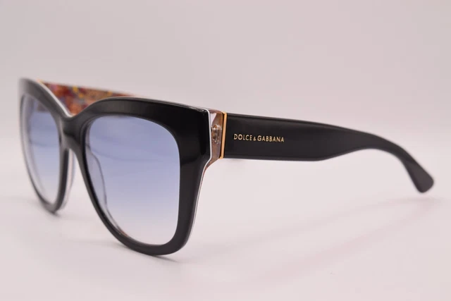 DOLCE & GABBANA DG4270 501 8G Black Square Women's 55 mm 
