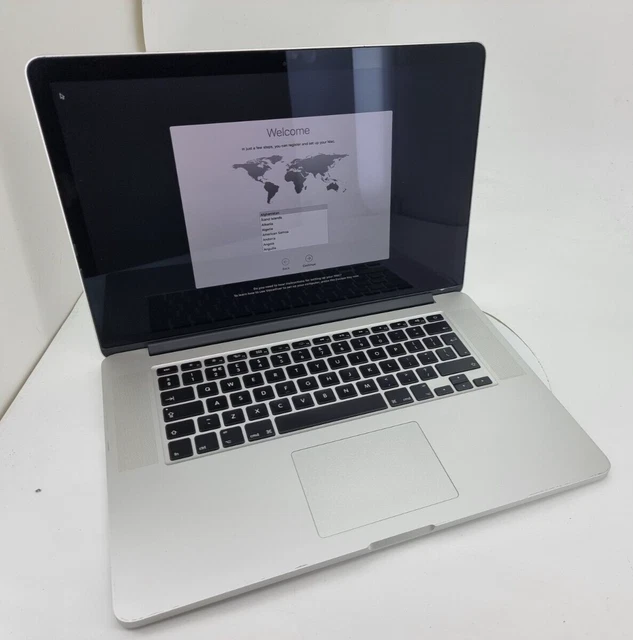 Apple MacBook Pro Retina 15-inch Mid 2012 i7 2.3GHz 8GB RAM 256GB SSD A1398