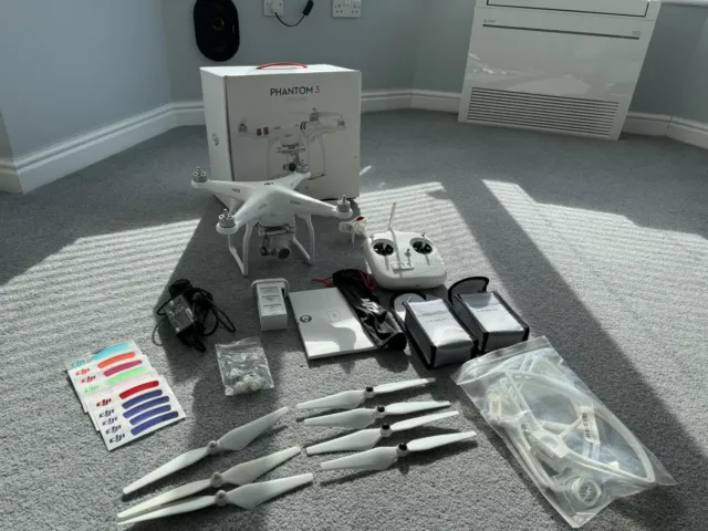 DJI  Phantom 3 Standard Drone -  White +  Accessories. PARTS ONLY