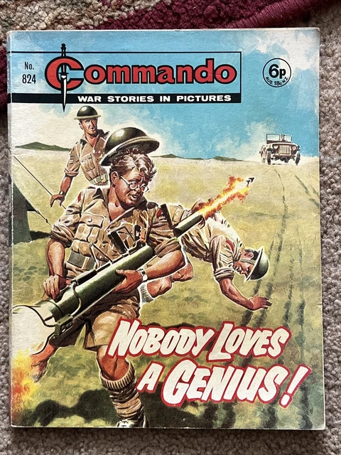 COMMANDO COMIC WAR STORIES IN PICTURES No.824 Great Condition EUR 5,83 ...